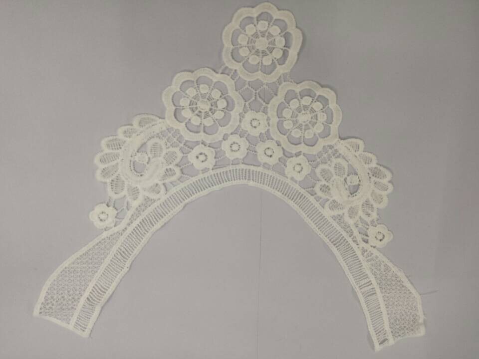 Pingyang Liyuan Lace Ribbon White Collar Clothing Home Textile Accessories Specification drawing