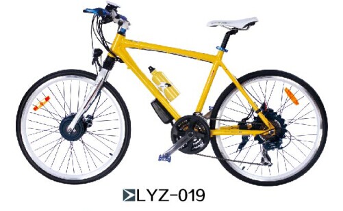 Lyz-019 Front wheel core hidden battery rear motor Electric car dead flying model