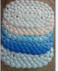 Bathroom non-slip mat PVC massage non-slip mat thumbnail