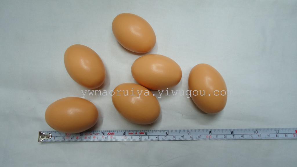 厂家直销 木制仿真鸡蛋玩具产品图