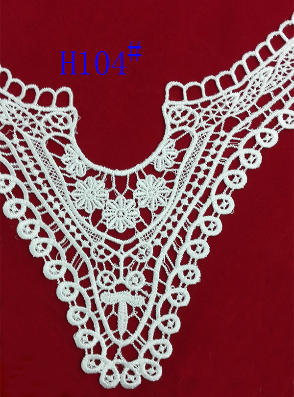 Collar flower, corsage embroidery, water-soluble lace clothing accessories details Picture