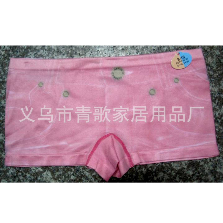外贸库存女士内裤女士无缝内裤低腰印花女士内裤现货库存低价销售