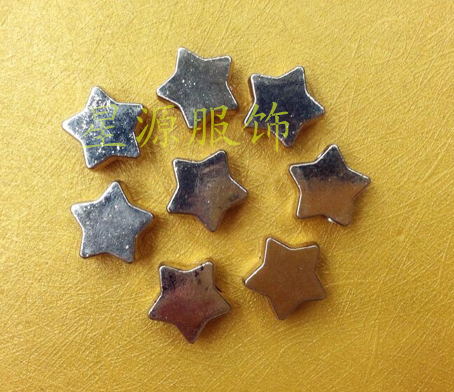 Five-pointed star decorative buckle alloy core-pulling buckle details Picture