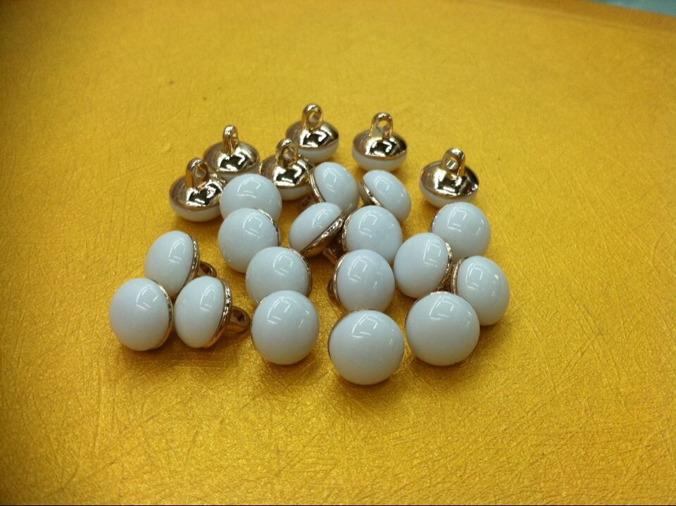 Alloy button shirt decorative buckle details Picture