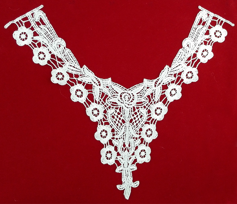Direct sales from the manufacturer of collar flowers, corsages, clothing accessories, embroidery and water-soluble lace Specification image