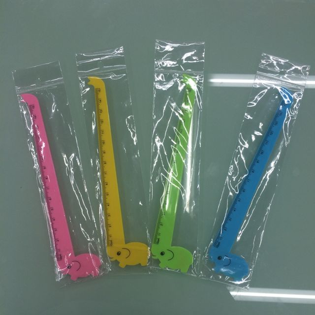 吴凯丽文体用品 动物尺子 造型尺子 塑料尺子