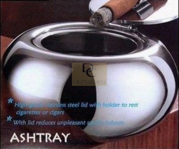 DC加厚不锈钢烟灰缸雪茄香烟灰盒