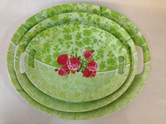 Melamine plates, trays, resin trays, melamine plates az details Picture