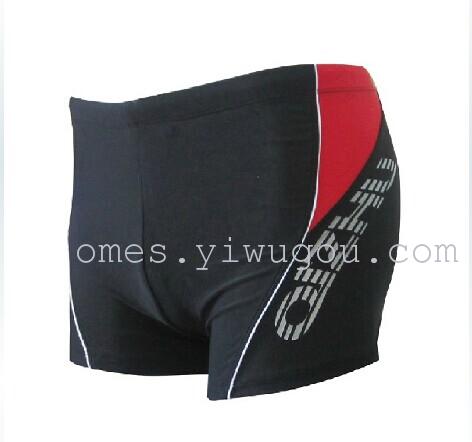 Men's swimming trunks Hot spring swimming trunks men's fast drying flat corner fashionable high-end swimming trunks men's swimming equipment beach swimming trunks full figure