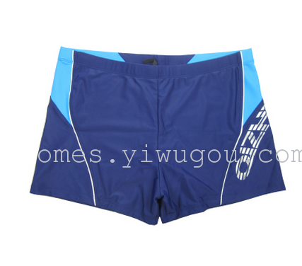 Men's swimming trunks Hot spring swimming trunks men's fast drying flat corner fashionable high-end swimming trunks men's swimming equipment beach swimming trunks details Picture