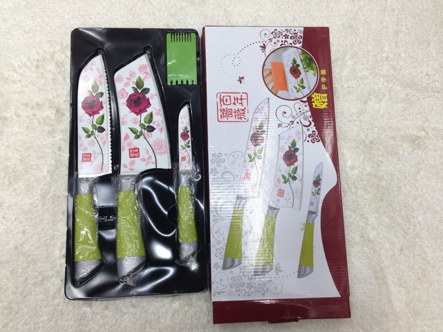 厨房三件套 菜刀 水果刀 切冻肉刀 特价销售 礼品