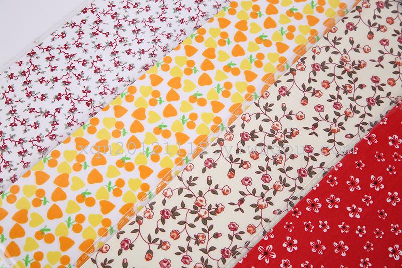 厂家直销 韩版学习文具棉布大布贴 DIY装饰布贴 A4规格细节图