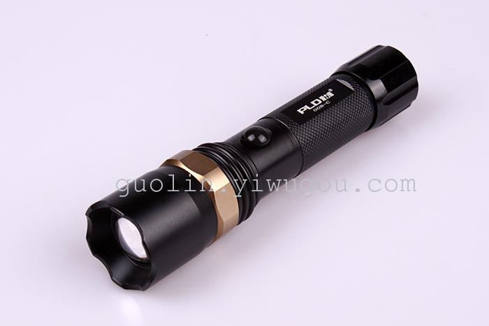 Pailide LED High-intensity Flashlight, Aluminum Alloy high-intensity flashlight, rechargeable flashlight 008 details Picture