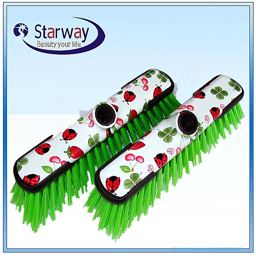 Printed Broom two anti-collision broom two rubber broom Broom head thumbnail