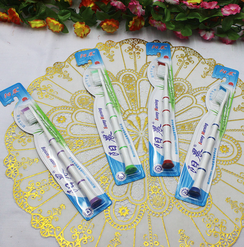 YC-958财竹节节.成人牙刷 竹节牙刷 手感舒适牙刷