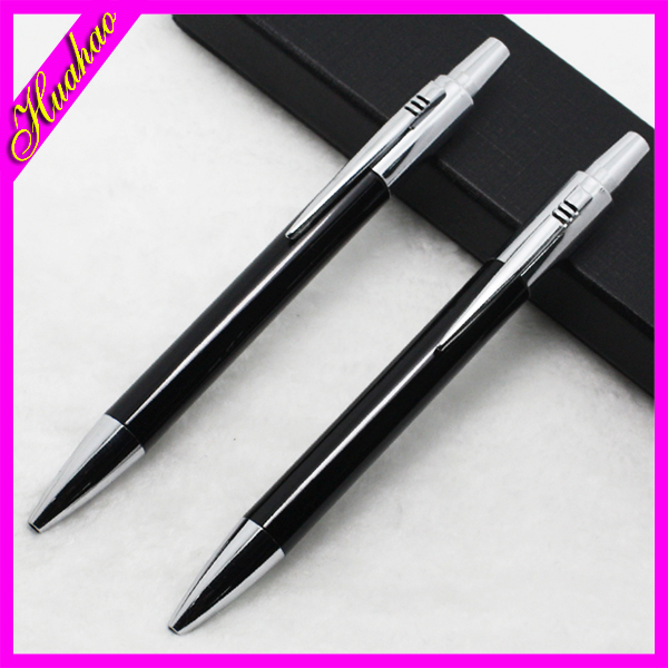 Hotel advertising pens, metal pens can be customized with logos, notebook matching pens, and metal ballpoint pens details Picture