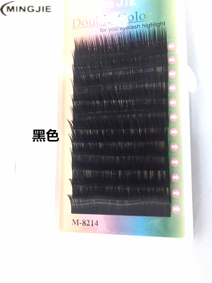 One of the most popular color eyelashes is the brown gradual grafting false eyelashes imported from Korea