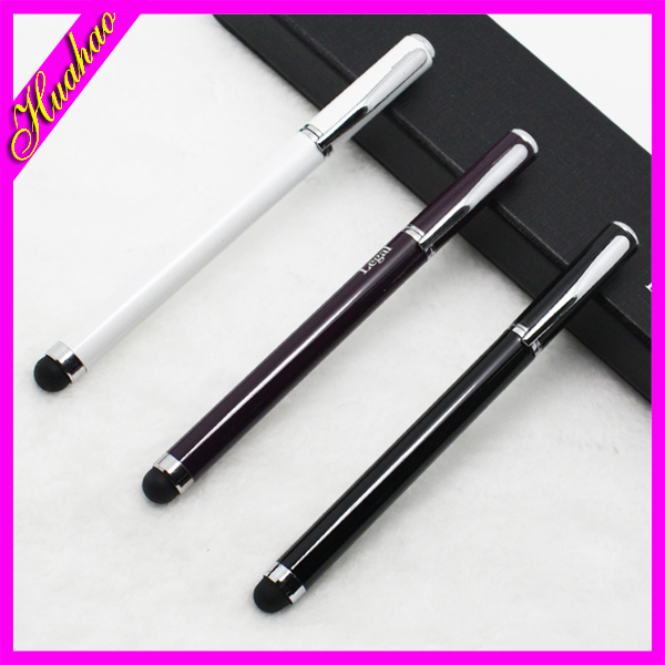 Hot metal ballpoint pen touch screen pen custom logo fashion business pen gift pen advertisement