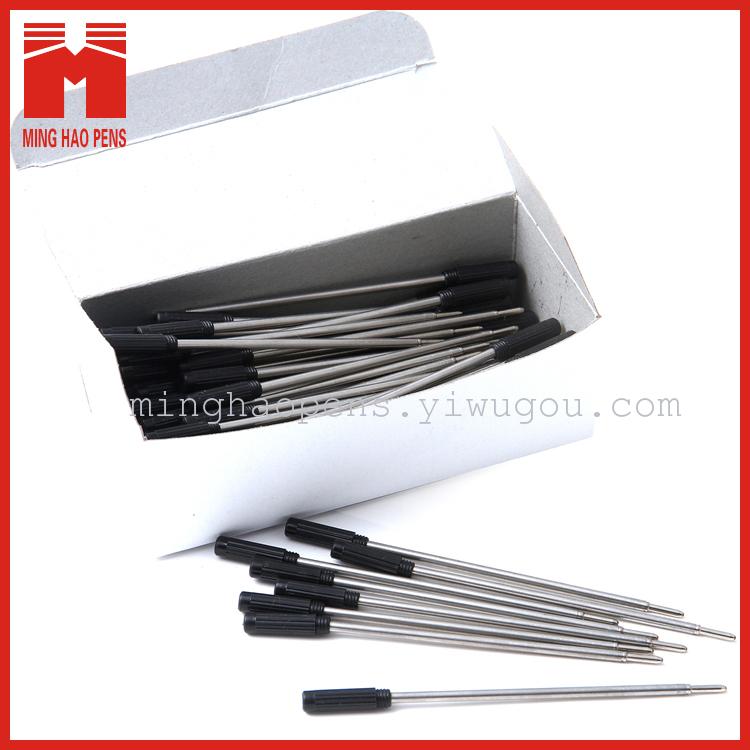 Metal ballpoint pen refill, Koshi pen refill, blue and black metal pen refill details Picture