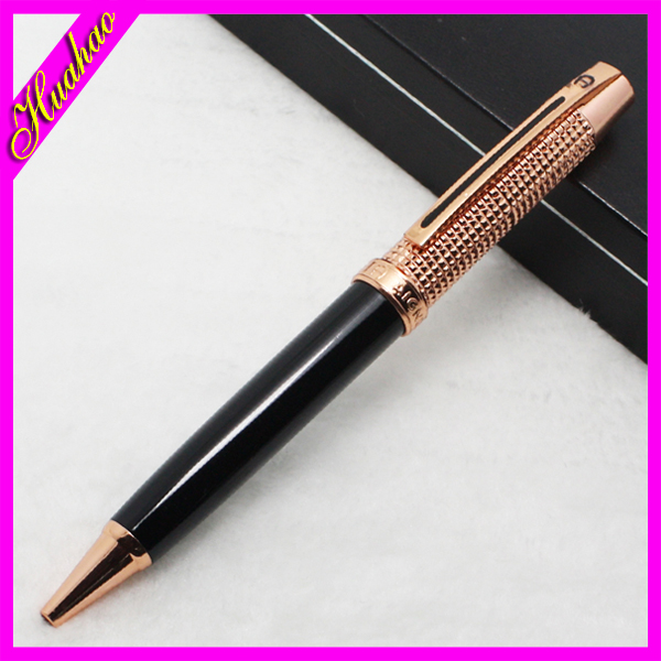 Huahao Pens [Factory Direct Sales] Medium and high-end metal Ballpoint pens, ballpoint pens, and metal advertising gift pens details Picture