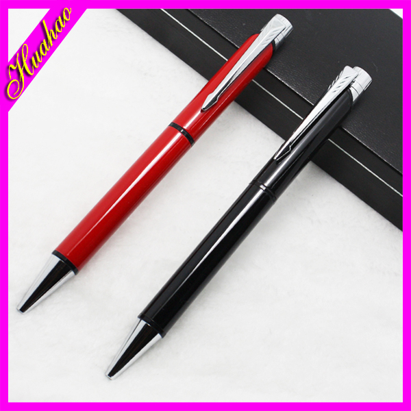 Metal signature pen, metal ballpoint pen manufacturer, advertising hotel pen, customizable LOGO Specification image
