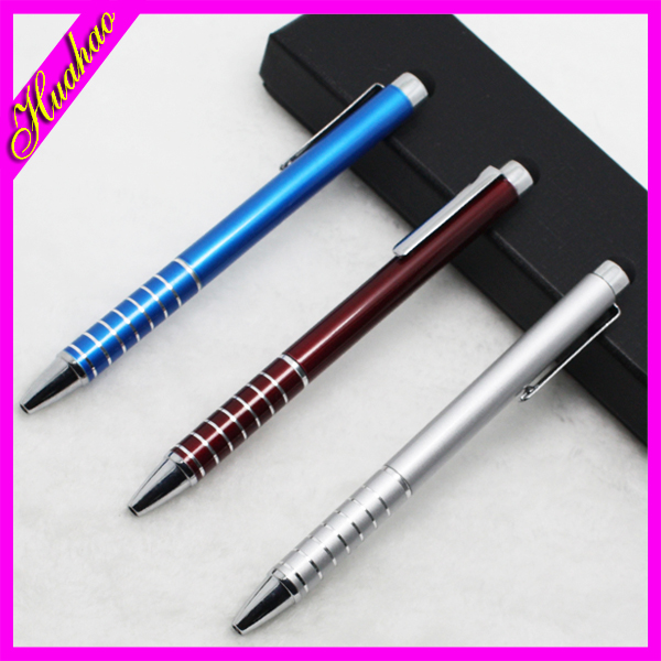 Huahao metal pen Ballpoint pen Metal advertising pen Hotel pen can customize logo