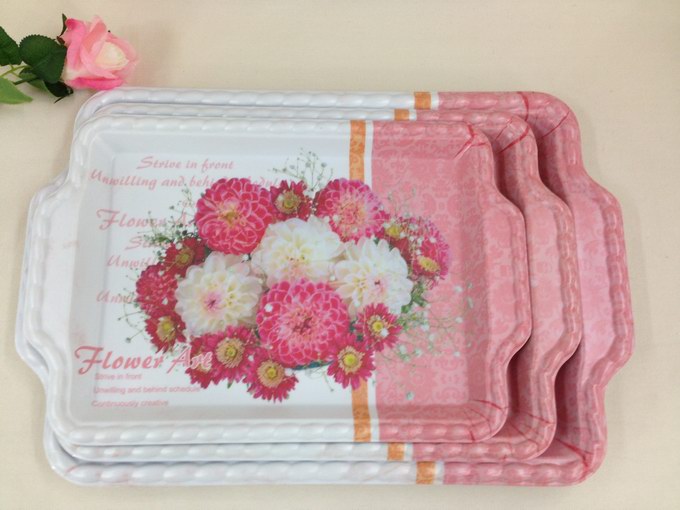 Melamine tray, resin tray, frosted tray az