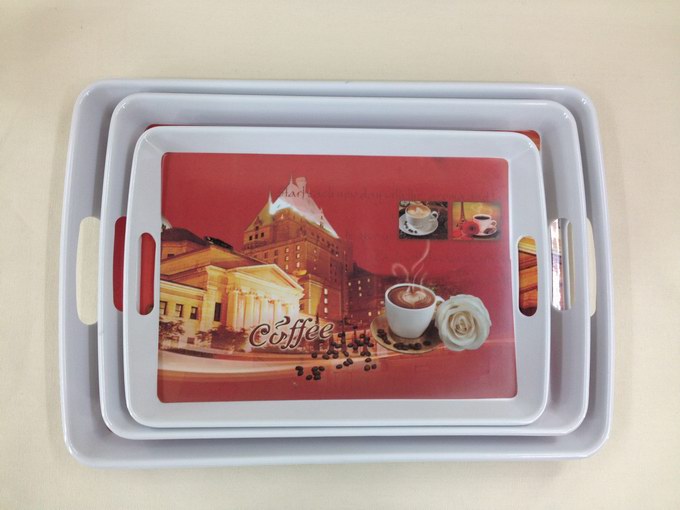 Melamine trays, double-ear trays, set trays uh'h