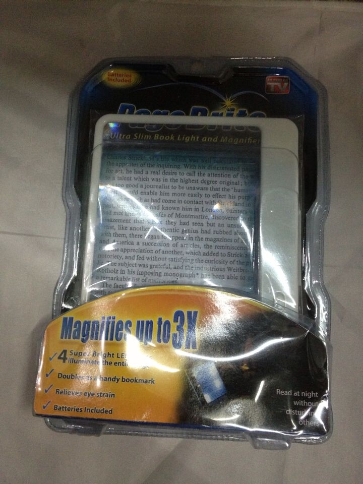 PAGE BRITE阅读放大镜LED灯(关爱老人健康）细节图
