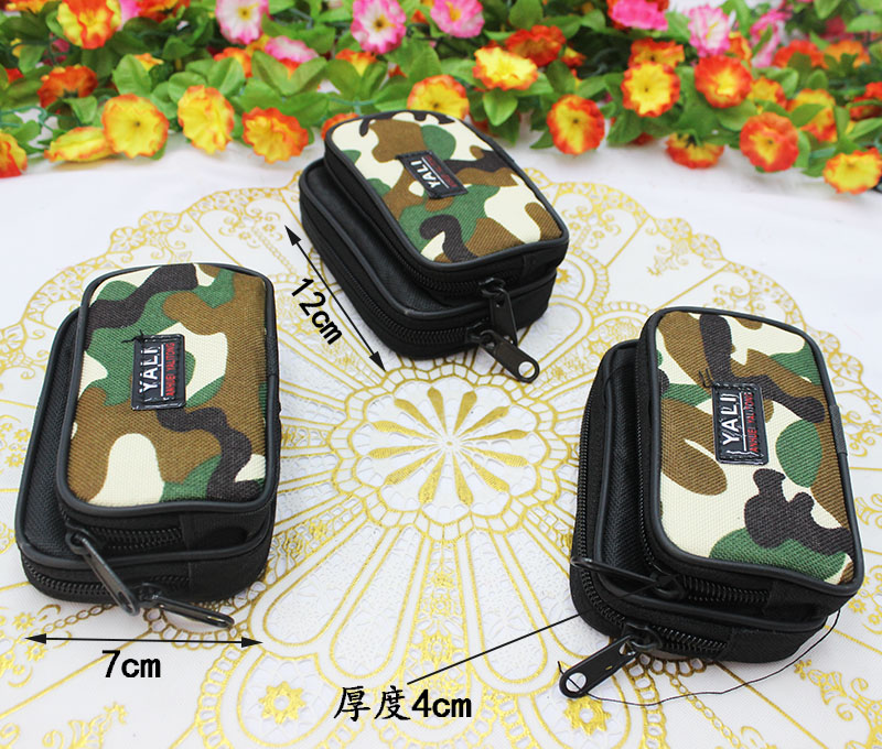 yali迷彩多功能防水腰包 皮带腰包运动包 男女包细节图