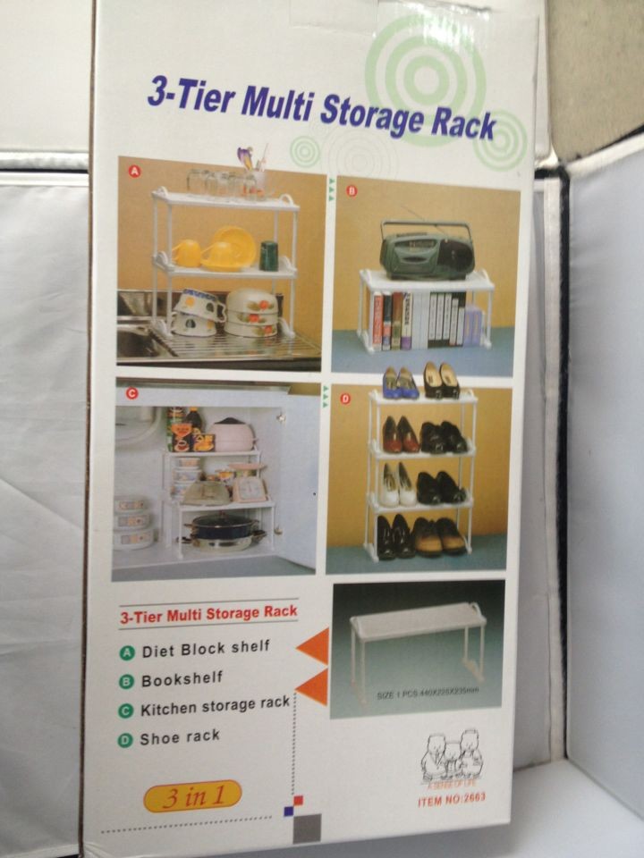 批发采购收纳整理架多功能三层置物架鞋架 TV产品