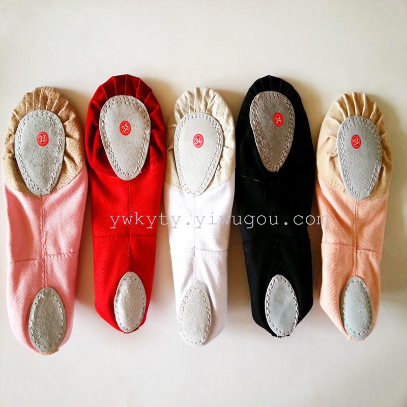 Children's Cat Claw Ballet Shoe Detail Close-up
