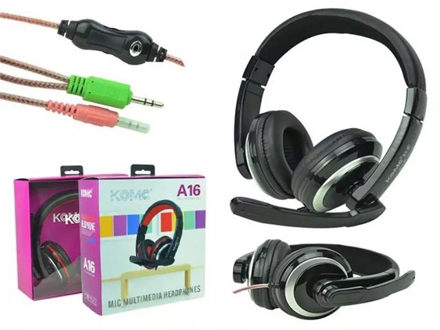 厂家现货KOMC/科麦A16 游戏耳机电脑耳机头戴式高端耳机图