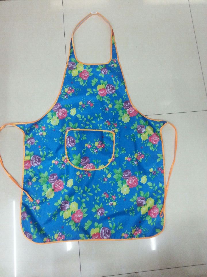 Waterproof apron Korean-style work sleeveless household cleaning bib, wear-resistant, stain-resistant, soft texture Application Scenario