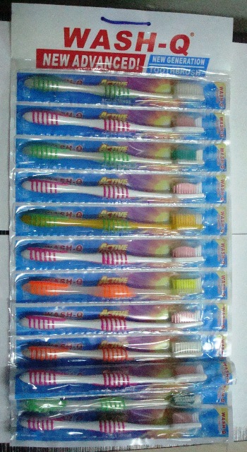 Adult 12 Mounted Toothbrushes details Picture