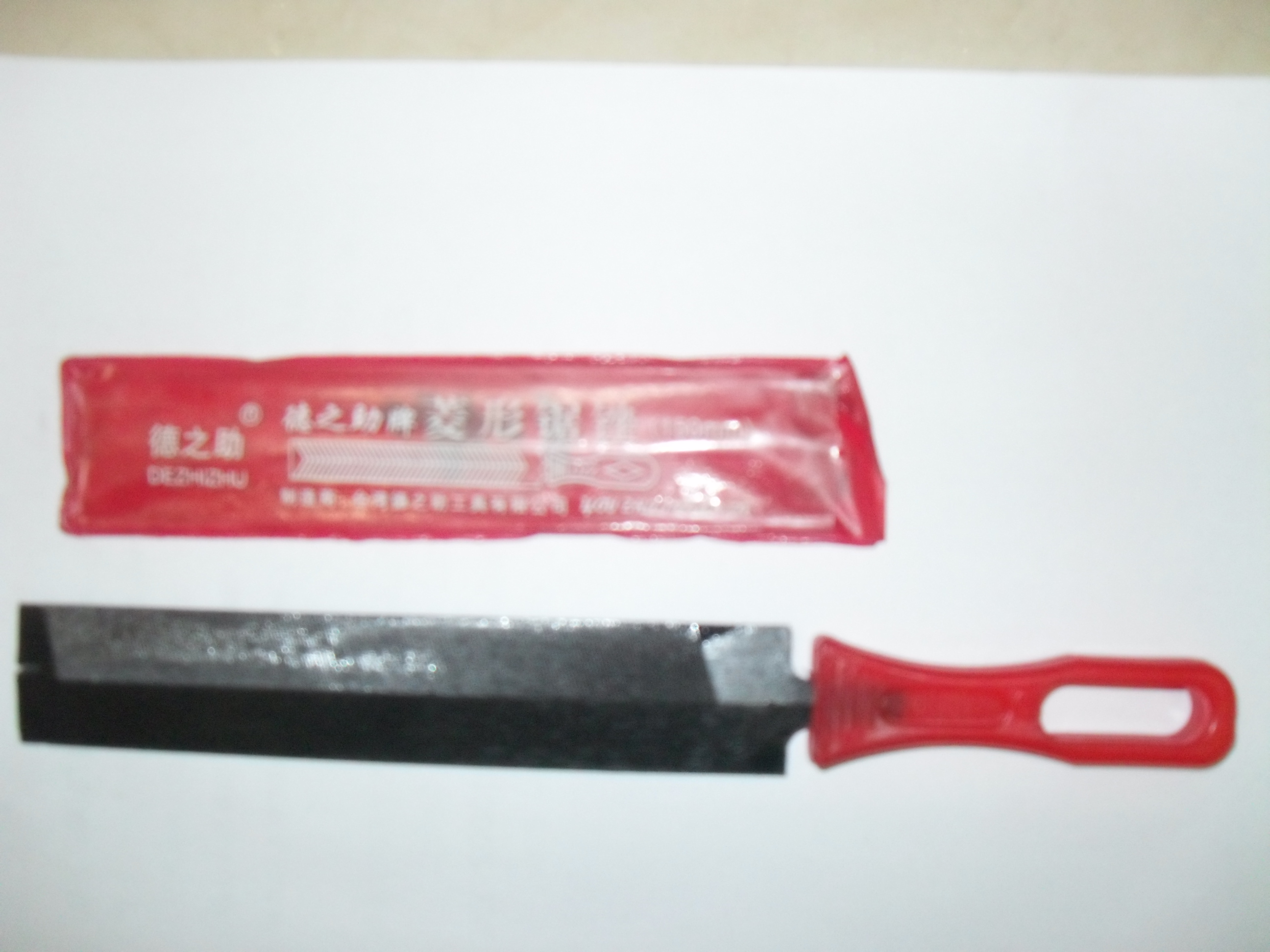 4-inch, 5-inch, 6-inch diamond-shaped files