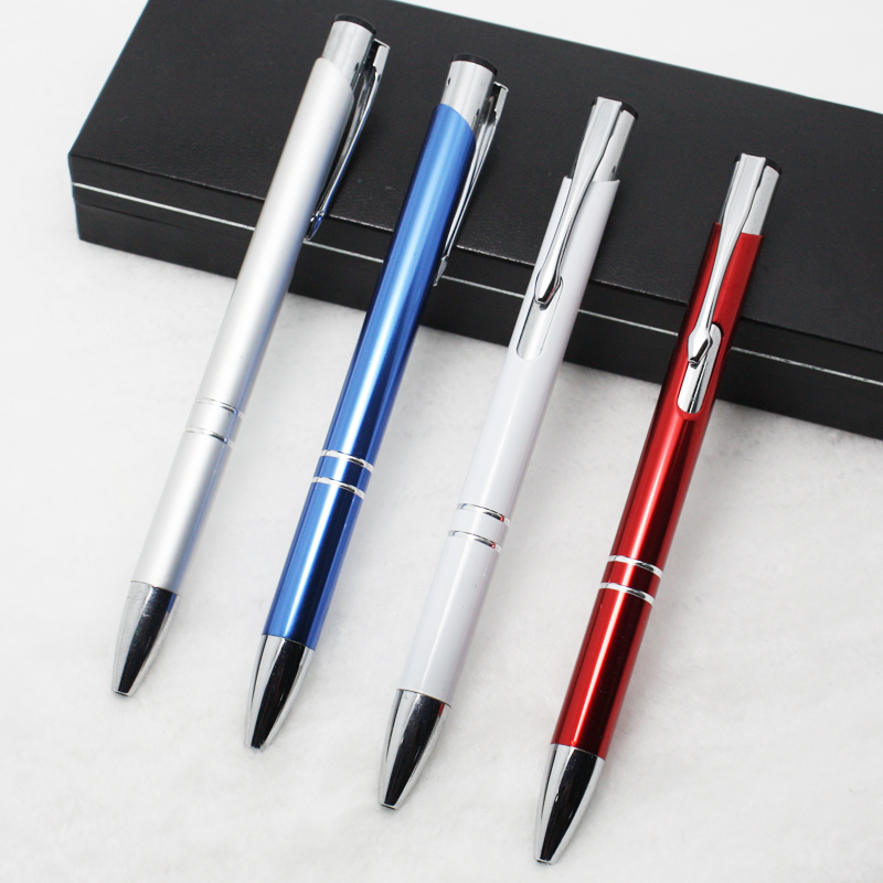 Factory direct sales of new metal ballpoint pens, rotating writing stationery, advertising gifts and promotional pens Specification image