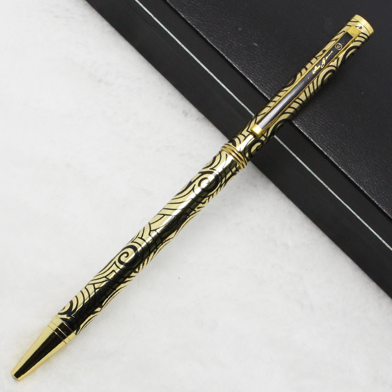 Best-selling promotional metal press ballpoint pens, metal ballpoint pens, hotel advertising pens, gift pens Specification image