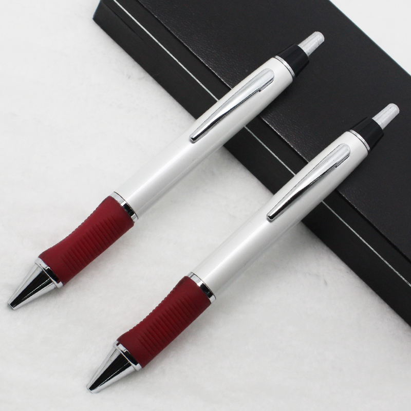 【厂家直供】金属圆珠笔笔 可印LOGO宝珠笔 金属圆珠笔秒杀产品图