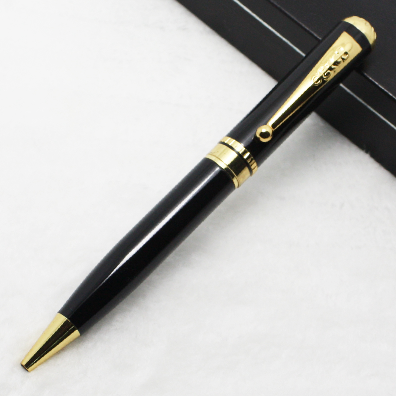 【 Huahao Pen Industry 】 Supplies high-end metal press ballpoint pens, metal pens, business office gift pens details Picture