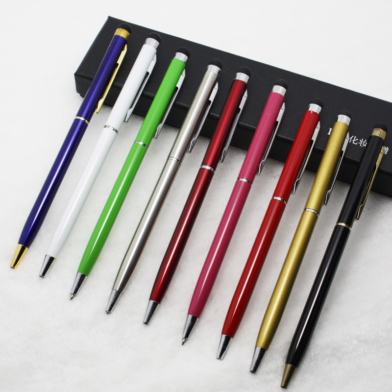 New Product Promotion: Ultra-fine Metal Gao Shi Pen Gift Ballpoint Pen Factory High-end Gift Pen [Metal Pen]