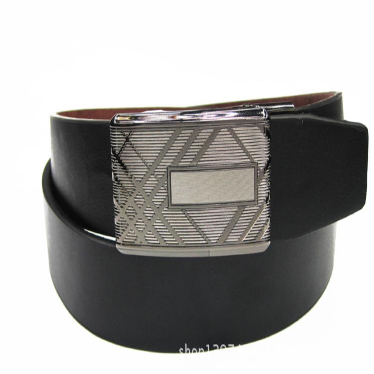 Automatic Buckle Men's Leather Belt Is A High-End And Atmospheric Choice With A Good Accessory For Formal Wear