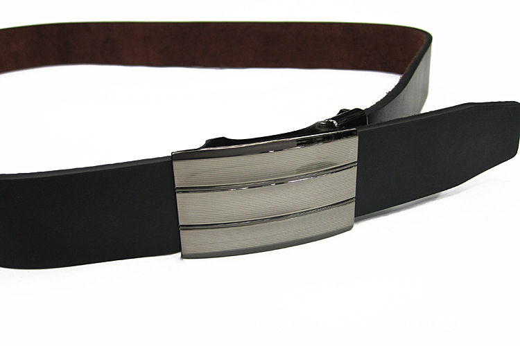 Men's Belt Black Automatic Buckle Belt With Formal Dress Is The Best Choice To Highlight The Charm Of Men details Picture