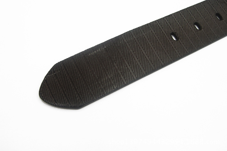 Stylish Casual Unisex Belt Pu Leather Needle Buckle Men's Belt Casual Dress Up Fashion Choice Specification drawing