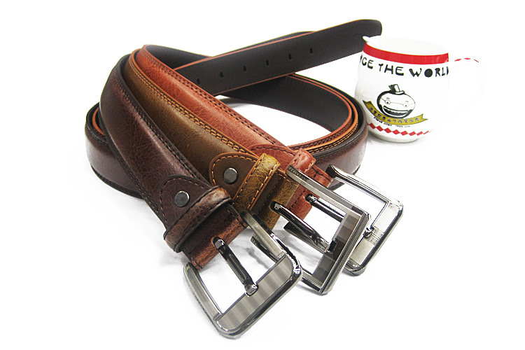 Men's And Women's Belts With The Same Popular Casual Fashion Trend Pu Leather Needle Buckle Belts Popular Fashion Dress Up details Picture