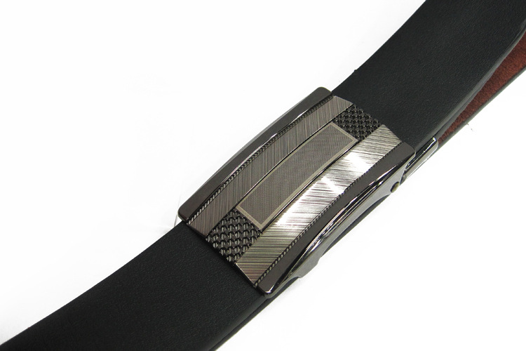 Men's High-Grade Leather Automatic Buckle Men's Belt Wear Formal Good Partner Specification drawing