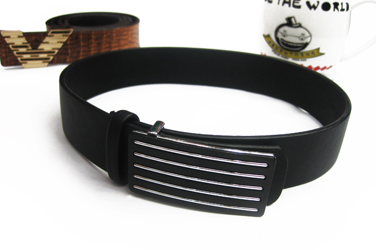 New Hot Leather Belt High-End Men's Leather Belt Cowhide Buckle Belt With Formal Wear Special