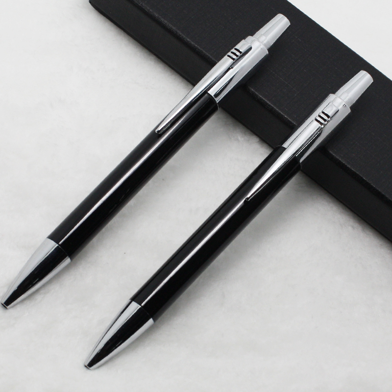 Professional manufacturers supply metal ballpoint pens, twisting ballpoint pens, advertising metal pens, and business gift pens details Picture