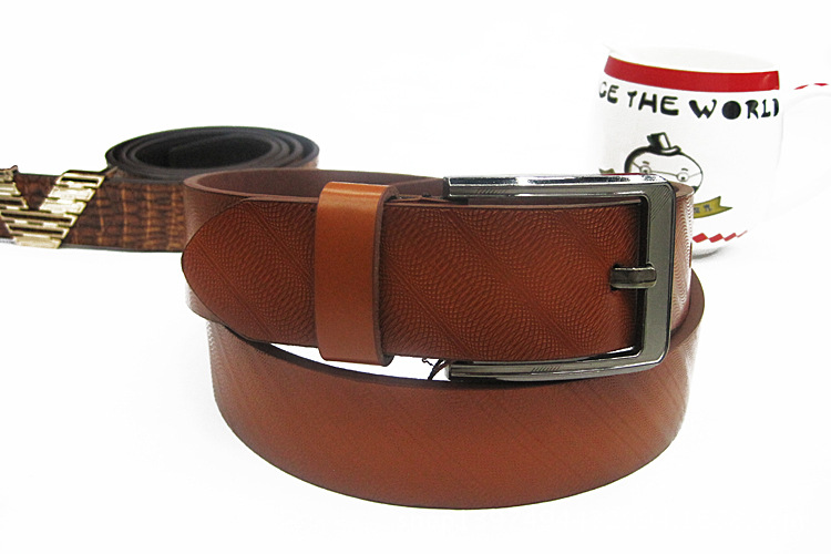 Non-mainstream fashion universal PU leather needle buckle men's belt with denim super cool dress up thumbnail