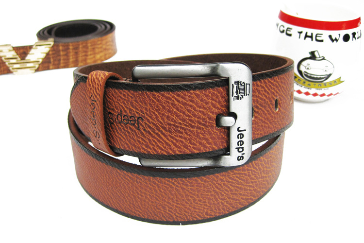 Men's Casual New Hot Sell Belt Thread Men's Belt Needle Buckle Belt Men